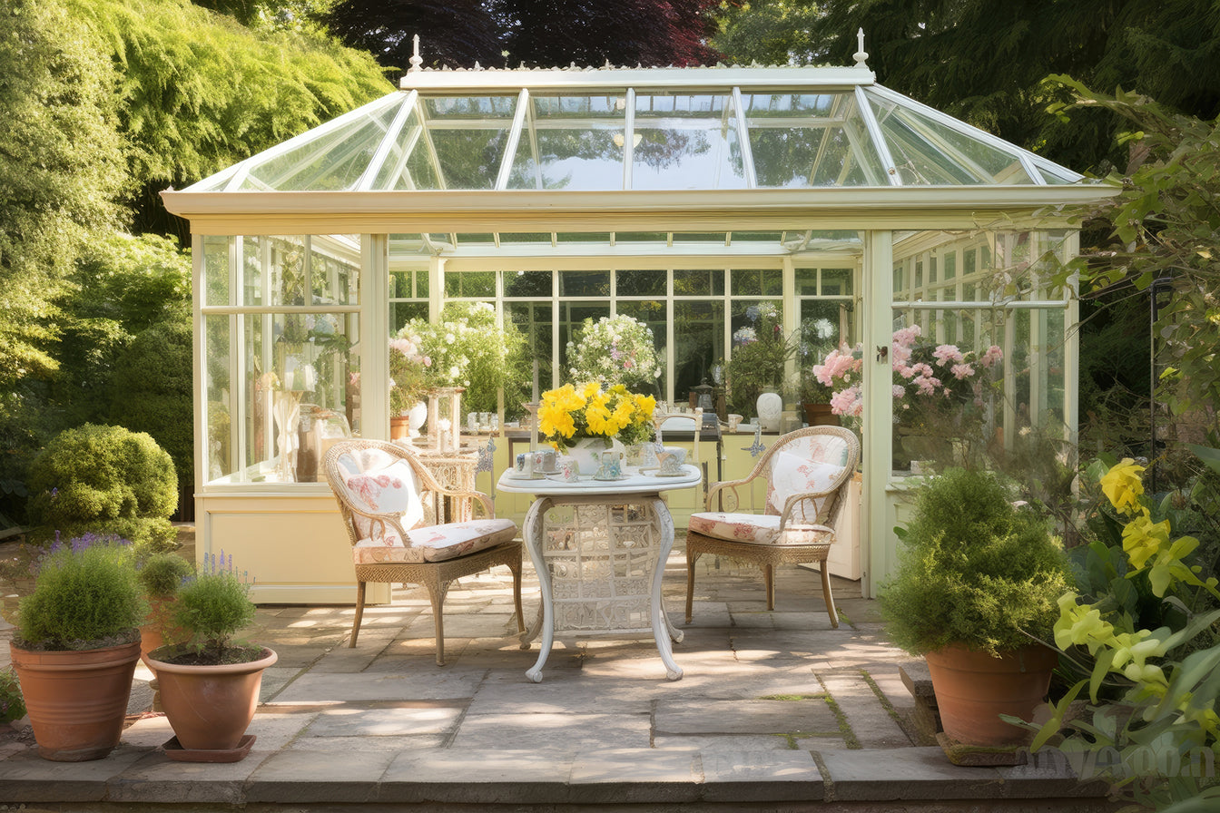 Traditional Glasshouse for Garden Living
